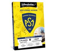 WONDERBOX Connect - Coffret Cadeau - Asm Clermont - Séjour pour 2-2 Places pour 1 Match au Choix - 1 Nuit pour 2 dans Un hôtel à Clermont-Ferrand - Validité 27 Mois