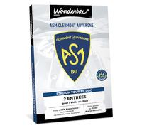 WONDERBOX Connect - Coffret Cadeau - Asm Clermont - Stadium Tour - 2 entrées pour 1 Visite au Choix : Visite guidée du Stade Marcel-Michelin ou du musée - Validité 27 Mois