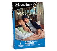 Wonderbox Connect - Coffret Cadeau - Center Parcs - 3 jours et 2 nuits pour 2 personnes - Accès illimité à l'Aqua Mundo, Cottages tout confort - Parenthèse en famille - Validité 27 mois