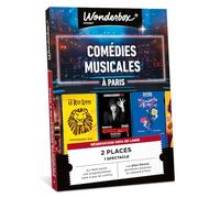WONDERBOX Connect - Coffret Cadeau - Comédies Musicales à Paris - 2 pers. | 2 places pour un spectacle au choix - Validité 27 mois
