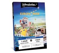 Wonderbox Connect - Coffret Cadeau - Europa Park Séjour - 2 entrées pour 1 jour d'accès au parc - 1 nuit d'hôtel à proximité pour 2 - Parc à thème - Validité 27 mois