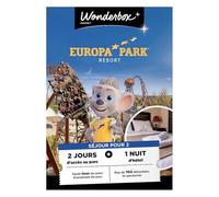 WONDERBOX Connect - Coffret Cadeau - Europapark - Séjour pour 2-2 Jours - 2 entrées pour 2 Jours - 1 Nuit d'hôtel à proximité du Parc - Parc à thème - Validité 27 Mois