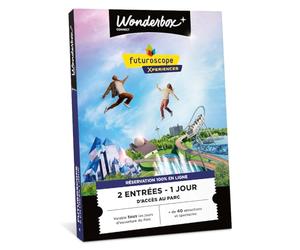Wonderbox Connect - Coffret Cadeau - Futuroscope 2A1J - Pour 2 pers.