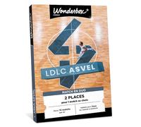 WONDERBOX Connect - Coffret Cadeau - LDLC ASVEL - pour 2 pers. | 2 places pour 1 match au choix - Parmi 15 matchs par an, valable sur tous les matchs à domicile - Validité 27 mois
