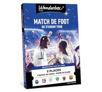 Wonderbox Connect - Coffret Cadeau - Matchs De Foot Ou Stadium Tour - 2 Places pour 1 Match au Choix - Parmi 24 Clubs de Football - Validité 27 Mois