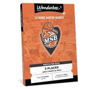 Wonderbox Connect - Coffret Cadeau - Msb Le Mans - Match en Duo - 2 Places pour 1 Match au Choix - Parmi 17 matchs par an, valable pour Tous Les matchs à Domicile - Validité 27 Mois