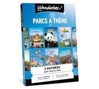 WONDERBOX Connect - Coffret Cadeau - Multi Parcs - pour 2 pers. | 2 entrées pour 1 jour au choix - A choisir parmi 20 parcs en Europe - Validité 27 mois