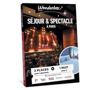 Wonderbox Connect - Coffret Cadeau - Multi Spectacles Séjour - 2 places pour 1 grand spectacle - 1 nuit d'hôtel à Paris - Validité 27 mois