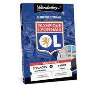 Wonderbox Connect - Coffret Cadeau - Olympique Lyonnais - Séjour en Duo - 2 places pour 1 match au choix - 1 nuit pour 2 dans un hôtel à proximité - Validité 27 mois