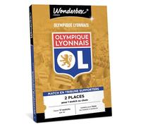 Wonderbox Connect - Coffret Cadeau - Olympique Lyonnais Supporter - 2 places pour 1 match au choix - Parmi 17 matchs par an, valable pour tous les matchs à domicile - Validité 27 mois