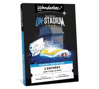 WONDERBOX Connect - Coffret Cadeau - Om Stadium Tour - pour 2 pers. | 2 entrées pour 1 visite au choix - Visite de l'Orange Vélodrome, les coulisses d'un club mythique - Validité 27 mois