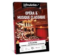 Wonderbox Connect - Coffret Cadeau - Opéra & Musique Classique - 2 Places pour 1 Concert au Choix - Opéras, compositions Classiques, orchestres de Chambre, philharmoniques... - Validité 27 Mois