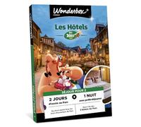 WONDERBOX Connect - Coffret Cadeau - Parc Astérix Séjour - pour 2 pers. | 2 entrées pour 2 jours - 1 nuit avec petit-déjeuner dans l'un des 3 hôtels du parc - Validité 27 mois
