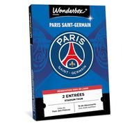WONDERBOX Connect - Coffret Cadeau - PSG Stadium Tour - pour 2 pers. | 2 entrées pour une visite au choix - Visite du Parc des Princes - 1h de découverte d'un stade mythique - Validité 27 mois