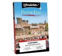 Wonderbox Connect - Coffret Cadeau - PUY du Fou - 3 entrées pour 2 Jours en Famille - Parc à thème - Validité 27 Mois