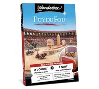 Wonderbox Connect - Coffret Cadeau - PUY du Fou Séjour Classique - 3 entrées pour 2 Jours au PUY du Fou - 1 Nuit Classique avec Petit-déjeuner - Parc à thème - Validité 27 Mois