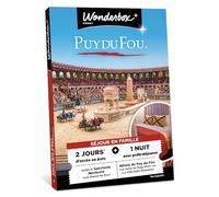 WONDERBOX Connect - Coffret Cadeau - Puy du Fou - Séjour classique - 3 pers | 3 entrées pour 2 jours au Puy du Fou - 1 nuit classique avec petit-déjeuner - Validité 27 mois