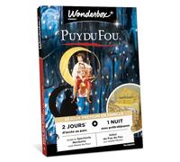 Wonderbox Connect - Coffret Cadeau - PUY du Fou - Séjour Premium en Famille - 3 entrées pour 2 Jours au PUY du Fou - 1 Nuit Premium avec Petit-déjeuner- Parc à thème - Validité 27 Mois