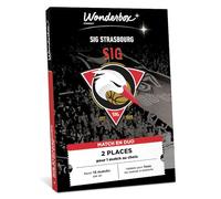 WONDERBOX Connect - Coffret Cadeau - SIG Strasbourg - pour 2 pers. | 2 places pour 1 match au choix - Parmi 17 matchs par an, valable pour tous les matchs à domicile - Validité 27 mois