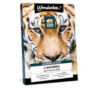 WONDERBOX Connect - Coffret Cadeau - Zoo d'Amnéville - pour 2 pers. | 2 entrées pour 1 jour - Plus de 1000 animaux de tous horizons à découvrir - Validité 27 mois