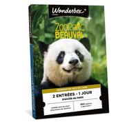 Wonderbox Connect - Coffret cadeau - ZooParc de Beauval - 1 jour en duo - Parmi tous les jours d'ouverture au parc