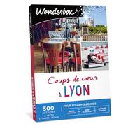 Coffret cadeau Wonderbox Coups de cœur à Lyon