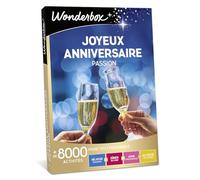 Wonderbox - Joyeux Anniversaire Passion - Coffret Cadeau - Idée Cadeau Multi Activités