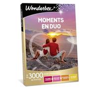 Wonderbox - Moments en Duo - Coffret Cadeau - Idée Cadeau Multi Activités