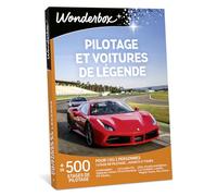 Coffret cadeau Wonderbox Pilotage et Voitures de Légende