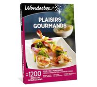 Wonderbox - Plaisirs Gourmands - Coffret Cadeau - Idée Cadeau Gastronomie