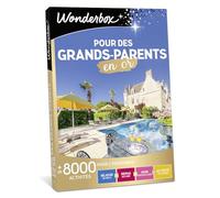 Wonderbox pour des Grands-Parents en Or - Coffret Cadeau Idée Cadeau Multi Activités