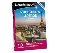 Wonderbox - Rooftops & Apéros À Paris - Coffret Cadeau - Idée Cadeau Gastronomie