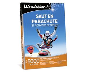 Wonderbox - Saut en Parachute Et Activités Extrêmes - Coffret Cadeau - Idée Cadeau Aventure