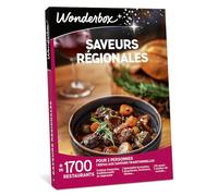 WONDERBOX - Saveurs Régionales - Coffret Cadeau - Idée Cadeau Gastronomie