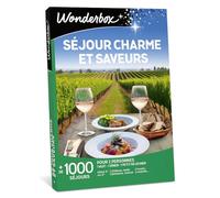 Wonderbox Séjour Charme Et Saveurs - Coffret Cadeau Idée Cadeau Séjours