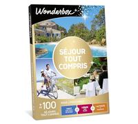 Wonderbox - Séjour Tout Compris - Coffret Cadeau - Idée Cadeau Séjours | 1 nuit avec dîner, petit déjeuner et activité - Plus de 100 séjours - Hôtel 3* et 4*, château, hébergement insolite