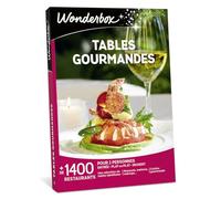 Wonderbox - Tables Gourmandes - Coffret Cadeau - Idée Cadeau Gastronomie