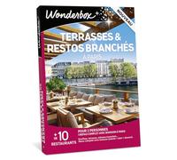 Terrasses & Restos Branchés À Paris - Coffret Cadeau - Wonderbox - Idée Cadeau Gastronomie