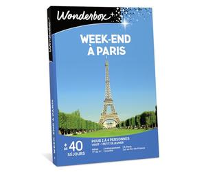 Wonderbox - W nd À Paris - Coffret Cadeau - Idée Cadeau Séjours