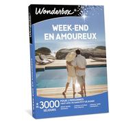 Wonderbox - Week-End en Amoureux - Coffret Cadeau - Idée Cadeau Séjours