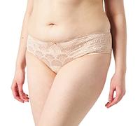 Wonderbra Femme Culotte courte en dentelle, Perle crémeuse, XL