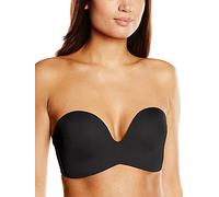 Wonderbra - Soutien-Gorge De Tous Les Jours - Bandeau Femme Noir FR: 85G (Taille fabricant: 70G)