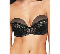 Wonderbra - Soutien-Gorge De Tous Les Jours - Bandeau Femme Noir FR: 100D (Taille fabricant: 85D)