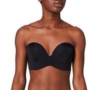 Wonderbra - Ultimate Strapless - Soutien-gorge de tous les jours - Bandeau - Uni - Femme - Noir - FR : 95C (Taille fabricant : 95C)