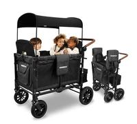 WonderFold W4 Luxe Poussette Wagon Volcanic Noir