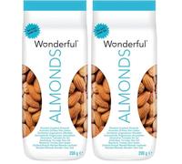 Wonderful Almonds - Amandes non salées 200g (Lot de 2)