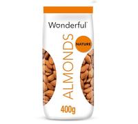WONDERFUL - Amandes Natures - Amandes Californiennes Non Grillées - le sachet de 400g - Le Lot De 2