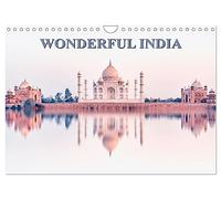 Wonderful India (Wall Calendar 2026 DIN A4 landscape), CALVENDO 12 Month Wall Calendar: A visit through the beautiful country of India in photos.