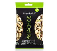 Wonderful Pistachio Nuts - Healthy Snacks, Super Foods, Roasted Salted Flavour - Pack of 3, 115g Pistachios