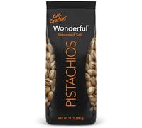 Wonderful Pistachios In Shell - Noix d'épices aromatisées au sel - 400 ml - Collations protéinées - Sans gluten - Collations salées